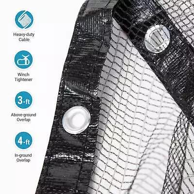 $43.90 • Buy Arctic Armor Above Ground Swimming Pool Winter Cover Leaf Net Round Or Oval