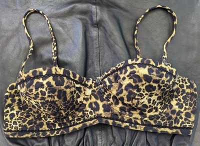 $27 • Buy Tigerlily Animal Print Bikini Top