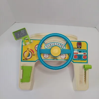 Rare 1979 Shelcore Toys Sit’N Drive Activity Lap Dashboard Simulator Car Kids • $43.99