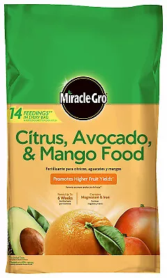 Miracle-Gro 1602310 Citrus Avocado & Mango Food 20 Lbs. 20 Lbs. • $42.03