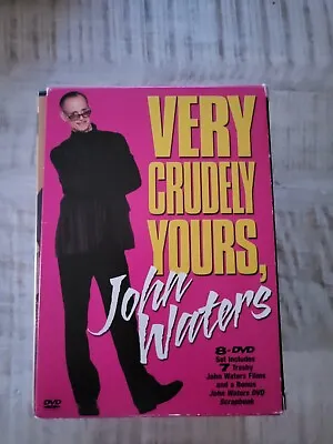 Very Crudely Yours John Waters Collection DVD 8 Disc Set Rare OOP • $149.99