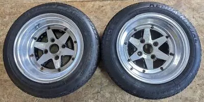 JDM RareLongchamp XR-4 14 Inch 7.5J−5 PCD114.3 4 Holes 4H AE86 S13 Sil No Tires • $1585.20