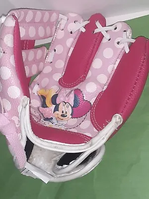 Franklin Sports Disney Minnie Mouse 9  Child Baseball Glove Right Handed Thrower • $23.95