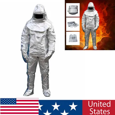$129 • Buy Thermal Radiation Heat Resistant Aluminized Fireproof Suit Clothes