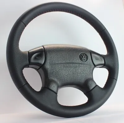 $180 • Buy VW LEATHER RARE GTI VR6 Steering Wheel Golf MK2 MK3 Corrado Passat FREE SHIPPING