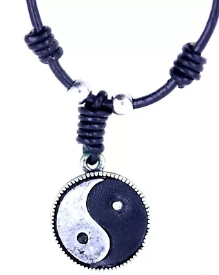 Vintage Retro Style Yinyang Yin Yang Sign Pendant Necklace Multiple Choices • £2.99