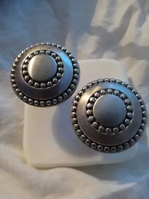 2 Pack - 1 1/2  Double Beaded Cabinet Drawer Pull Handle Satin Nickel • $2.95