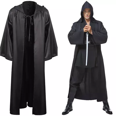 Jedi Knight Cosplay Costume Cloak Robe Only Halloween Carnival Party Disguise • $23.09