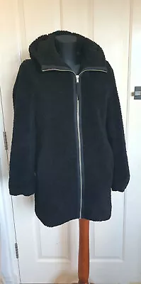 GAP Hooded Fleece Hooded Jacket Coat Size XS • £9.95