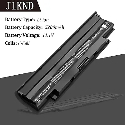 $15.99 • Buy J1KND Battery 11.1V 48Wh For DELL Inspiron N5110 M5040 N5010 N7010 N4110 N7110 U