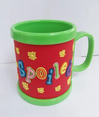 £7.99 • Buy Kids 3D Mug Drinking Plastic Cup Microwave Dish Washer Safe Green Spoiled NEW