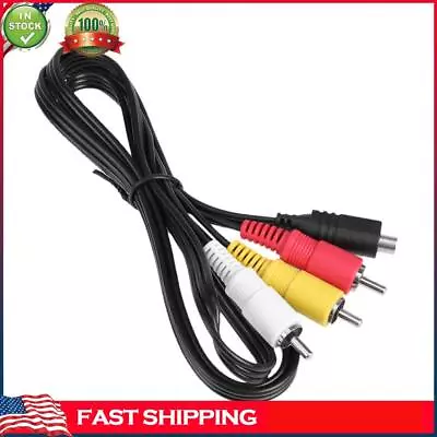 1.2m VMC-15FS A/V RCA To 10Pin Port Adapter Cable For Camera • $6.79