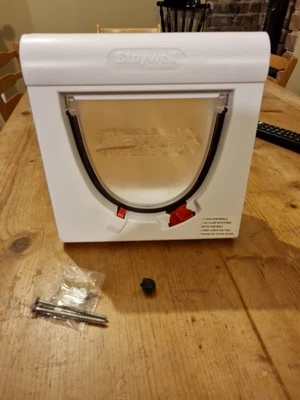 £14.99 • Buy Magnetic Cat Flap. White, 4 Way Locking, Pets, Door, Universal Fit, Staywell 932