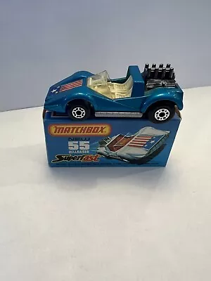 Matchbox No 55 Hellraiser Superfast Blue  • $18