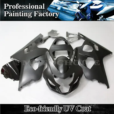 Matte Black Fairing Kit For Suzuki GSXR600/750 2004-2005 ABS Injection Bodywork • $349.01