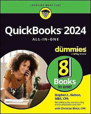 QuickBooks 2024 All-in-One For Dummies  Nelson • £23.26