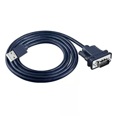 USB To RS232 Adapter Serial Cable DB9p Male 9 Pin With CH340 Chipset For Windows • $19.17