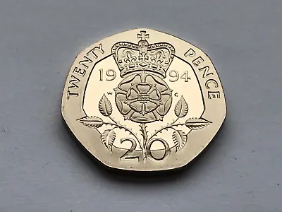 ~Simply Coins~ 1994 PROOF TWENTY 20 PENCE COIN • £3