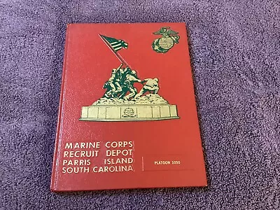 1980 Marine Corps Recruit Depot Parris Island South Carolina Platoon 1050 • $25