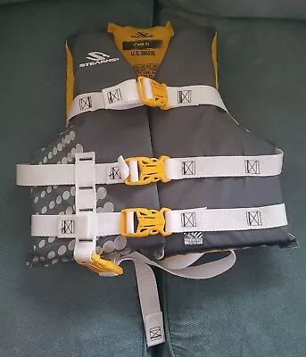 Stearns Child Life Jacket No 3004 30-50 Lbs Type III PFD Ski Vest US CG Approved • $25