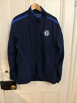 Mens Chelsea Football Club Jacket Size Medium Excellent Condition • £22