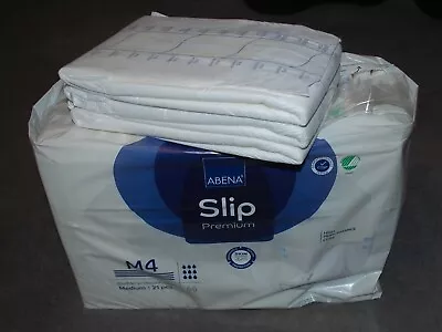 Abena Slip Premium M4 Sample Pack Of 3 Medium Briefs Breathable Adult Diapers • $15.99