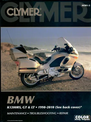 Clymer Service Manual Bmw Series K 1200 1200rs 98-05 1200gt 03-05 1200lt 99-10 • $51.89