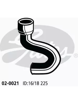 Gates Heater Hose Fits Holden Camira 1.8 JD SPFi (02-0021) • $18.60