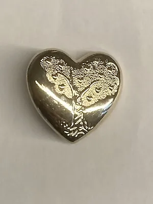 Variety Club Charity Tree Of Love 2004 Gold Tone Heart Badge Collectible • £1.50