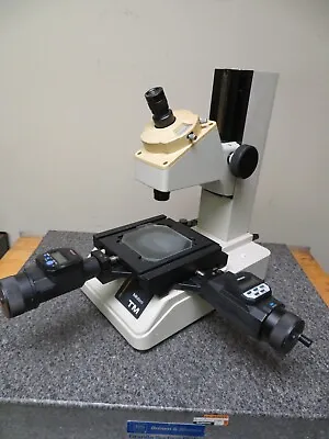 Mitutoyo 176-811A TM Mic Heads 30x Toolmakers Microscope 2 X 2  PM9 • $3499.98