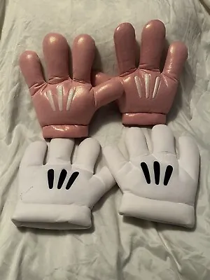 Mickey And Minnie Mouse Gloves -  Plush Padded Mickey Mouse 10  Costume Hands • $25