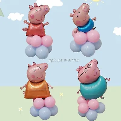 £5.99 • Buy Peppa Pig George Display Balloons Birthday Party  Kids Girls Boys Decor