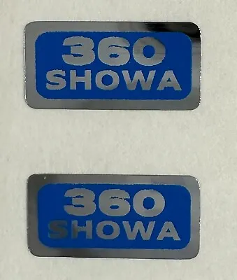 2! Showa 360 Shock Stickers Set Vintage RM YZ KX CR 125 250 360 400 MX WORKS • $17.89