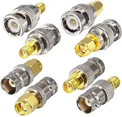 BNC To SMA BNC Male Female Converter Coupler Adapter Radio Coax Connector CCTV • £3.79