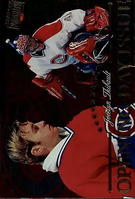 1997-98 (CANADIENS) Donruss Priority Postcards Opening Day Issues #21 Thibault • $3