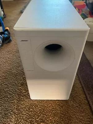 Bose Acoustimass 10 Series II Speaker System W/ 5 Double Cube Speakers No Cables • $70