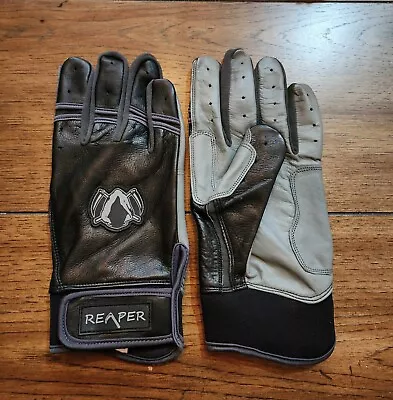 Reaper Leather Batting Gloves Short Cuff XL • $40