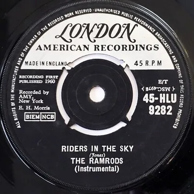 £3.25 • Buy The Ramrods – Riders In The Sky  - VINYL RECORD  ( SY-1 )