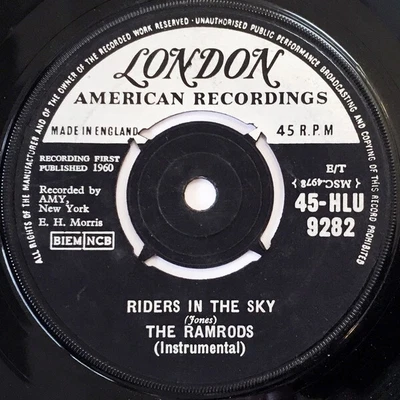 £3.25 • Buy The Ramrods – Riders In The Sky  - VINYL RECORD  ( SY-1 )