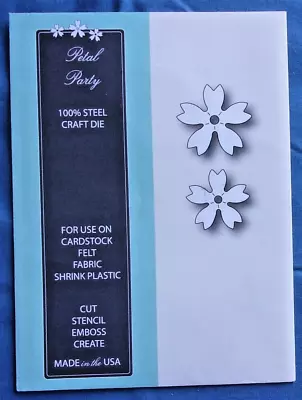 Memory Box Flower Petal Party #98304 Metal Craft  Dies  New In Package • $4