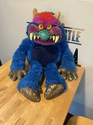 Vintage 1986 My Pet Monster AmToy 24 Inch Big Plush Original No Cuffs. • $350