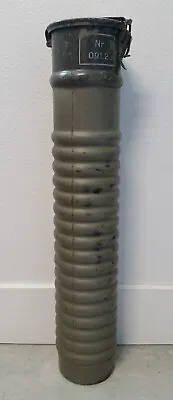 Vintage Swiss/German Military Mortar Rocket Round Storage Tube Canister Nr 091.2 • $49.99