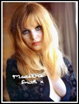 Madeline Smith Autographed Cotton Canvas Image. Limited Edition (MS-218)  • $12.11