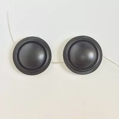 2 AFT Silk Dome Tweeter Diaphragms For Vintage Cabasse Dom 4/4 Repair 1  VCL 8Ω • $12.99