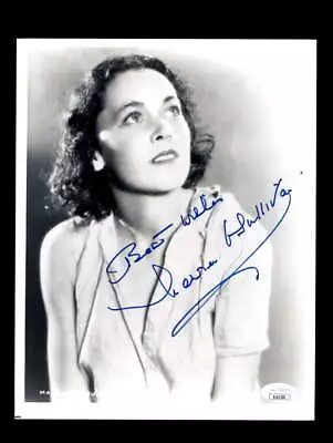 Maureen O`Sullivan JSA Cert Signed 8x10 Photo Autograph • $120