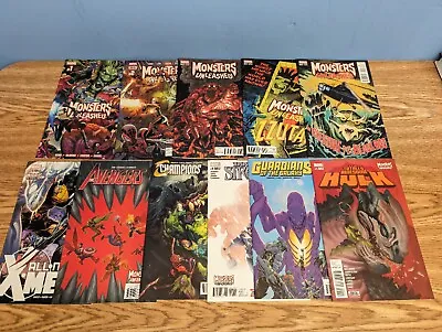 Monsters Unleashed #1-5 + One Shots | 11 Comics | Cullen Bunn | Marvel 2017 • $34.99