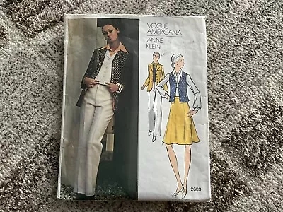 VOGUE AMERICANA - Anne Klein 2689 Size 8 Vintage • $12