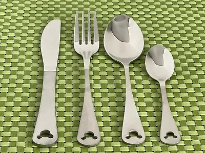 Disney MICKEY MOUSE SATIN Stainless Frosted & Glossy Choice Flatware B56VG • $21.25