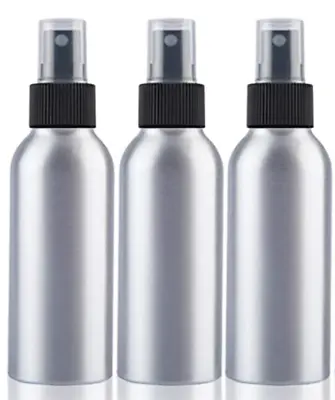 3pack Empty Spray Bottles Travel Size 100ml/3.4oz With Lids For Liquids Skincare • $2.99