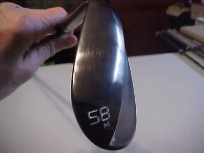 New Sm9 Titleist Bv Vokey Brushed Steel 58 08 M Grind Lob Wedge Steel • $129